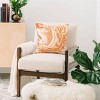 16"x16" Sunshine Canteen Marble Throw Pillow Orange - society6: Zipper Closure, Indoor Use - 2 of 4