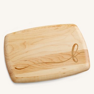 Personalization Mall Initial Maple Bar Board, 8x11 - 1 of 1