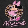 Girls' - Disney - Minnie Leopard Print Fitted Short Sleeve Graphic T-Shirt - 2 of 4