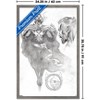 Trends International Marvel Sketch - Doctor Strange Framed Wall Poster Prints - 3 of 4