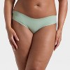 Women's Invisible Edge Cotton Cheeky Bikini Underwear - Auden™ - 4 of 4