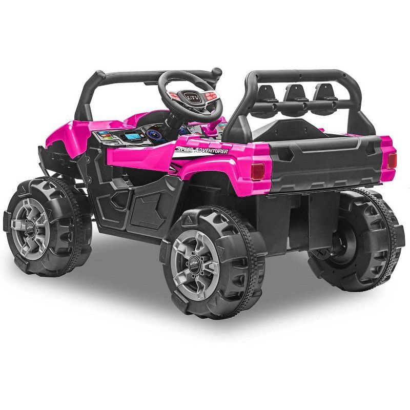 Kid Motorz 12V Speed Adventurer Ride-On UTV - Pink, 2 of 5