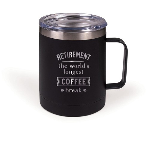 12 oz Stainless Steel Insulated Coffee Tumbler