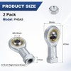 Unique Bargains Industrial Durable Corrosion Resistant Rod End Bearings - 3 of 4