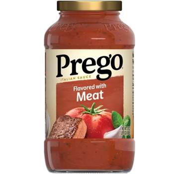 Prego Pasta Sauce Italian Tomato Sauce with Meat - 24oz