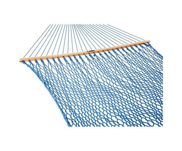 Original Pawleys Island Presidential DuraCord Rope Hammock- Coastal Blue