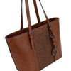 Generic Tote Bag for Women Vegan Leather Purse and Handbags Set Embossed Collection Purse - 4 of 4
