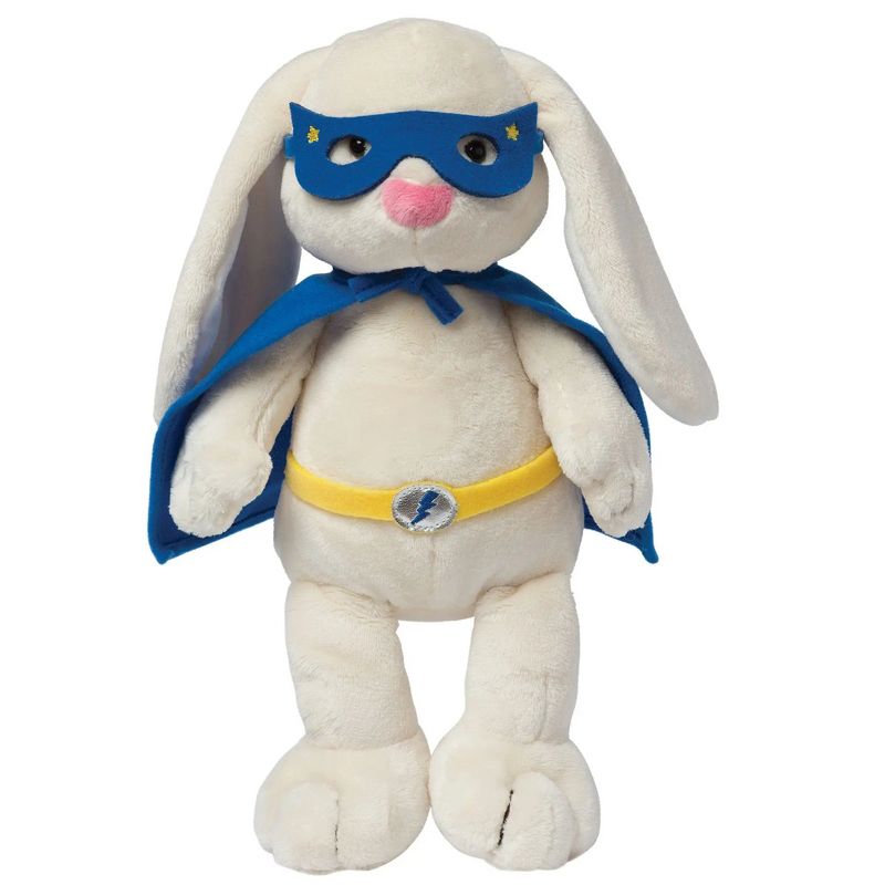 Manhattan Toy Superhero Bunny Plush Toy, 1 of 6