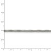 Black Bow Jewelry Men's 3.2mm Stainless Steel Round Bismark Mesh Chain Necklace - 2 of 4