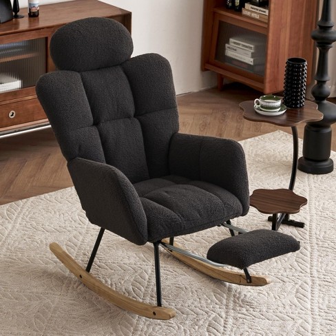Rocking Chair In Nursery,recliner Chair,rocking Chair Pillows,backrest ...
