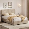 NicBex Queen/Full Size Upholstered Platform Bed with Lifting Storage for Kids Teens Adults - 2 of 4