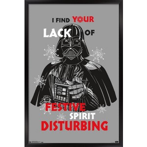 Trends International Star Wars: Saga - Festive Spirit Framed Wall Poster Prints - 1 of 4