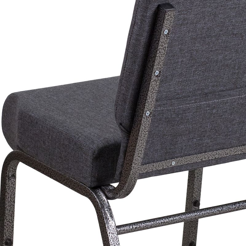 Emma and Oliver 21"W Stackable Church/Reception Guest Chair, 6 of 13