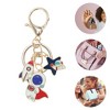 Unique Bargains Astronaut Handbag Charms Keychains 1 Pc - 3 of 4