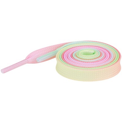 light purple, blue and green