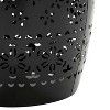 Vynxaria Ruby 12" Mosaic Side Table ¨C Vibrant Boho Accent for Indoor & Outdoor Use - 4 of 4