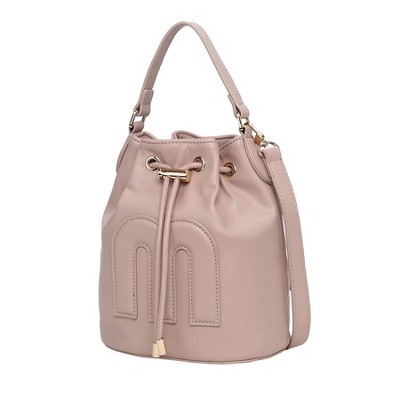 MKF Collection Soraya Buckle Shoulder Bag Faux Leather Handbag by Mia K