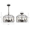 Crystorama Lighting Zucca 4 - Light Chandelier in  English Bronze/Antique Gold - 3 of 3