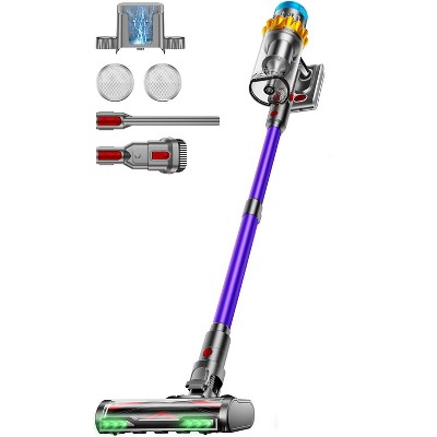 Itopfox Cordless Vacuum Cleaner with 600W 50KPA Suction, 70Min Runtime, Self-Standing, Anti-Tangle, OLED Screen, 1.8L Dust Cup for Pet Hair, Carpet