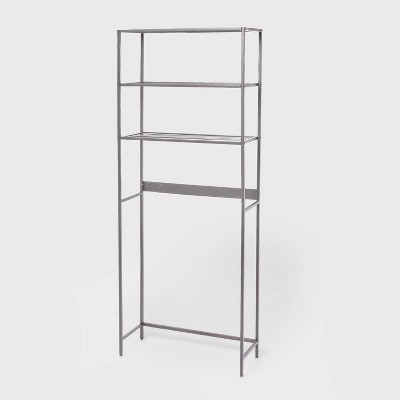 Better Homes & Gardens Adjustable Steel over the Shower Caddy, 2 Shelves,  Satin Nickel