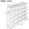 5-Tier Vintage Industrial Bookcase with Metal Frame - Open Design, 71” Tall, Durable Etagere Bookshelf, Easy Installation - 3 of 4