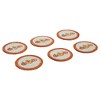 Country Halloween Style Stencil Coaster Set of 6 VHC Brands - 3 of 4