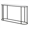 54 in. Black Bronze Console Table - Henn&Hart - 4 of 4