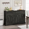 Bella Depot 55.12''W Sideboard with Two Drawers and Four Doors - 3 of 4