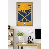 Trends International NHL Buffalo Sabres - Logo 25 Framed Wall Poster Prints - 2 of 4
