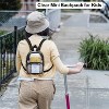 Hachikiko Clear Mini Backpack Stadium Approved for Concert, Festival, Sport Events,Black - 4 of 4