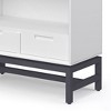 NicBex Multi Sized Cube Bookcase Storage Wood Bookshelves with Tapered Legs for Office Home - 2 of 4