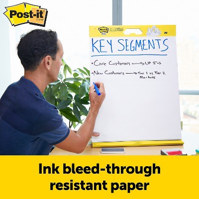 Post-it White Self-Stick Tabletop Easel Pad 20" x 23"