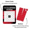 Big Dot of Happiness Reunited Red - Find the Classmate Bingo Cards and Markers - School Class Reunion Party Bingo Game - Set of 18 - 2 of 4