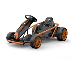 24V 9Ah Kids Ride On Go Kart Toy, High Speed 8.1MPH Drifting Car with Powerful Motors, Large Seat,Slow Start Function,for Kids 8-12 Years - 1 of 4