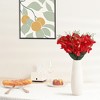 REGALWOVEN Lifelike Silk Decorative Artificial Phalaenopsis Flowers 16.1" 6 Pcs - 2 of 4