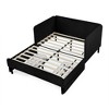 NicBex Twin/Full Size Bed Frame,Upholstered Platform Bed Frame with 2 Storage Drawers,Adjustable Velvet Sofa Bed for Living Room,Bedroom - 4 of 4