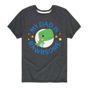 Boys' - Fisher-Price - My Dad Is Rawrsome Short Sleeve Graphic T-Shirt - 1 of 4