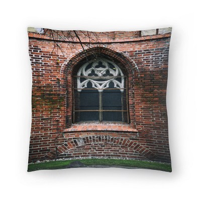 Gothic Window With White by Tanya Shumkina Throw Pillow - Americanflat