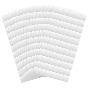 Unique Bargains 3D Dual-Adhesive Craft DIY Foam Dot Square Stickers White - 1 of 4
