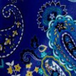 dark sapphire playful paisley