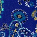 dark sapphire playful paisley