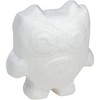 Genie Crafts 4 Pack Polystyrene Foam Owl, Painting Activity for Kids, DIY Toy Figurine, Arts & Crafts Supplies for School Project, 5.5 inches - 4 of 4