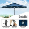 Ainfox 10ft Patio Umbrella  With 40 Led Lights - 2 of 4