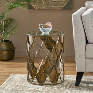 NicBex Side Table Simple Coffee Table with Hollow Design Modern End Table for Bederoom and Living Room - 1 of 4