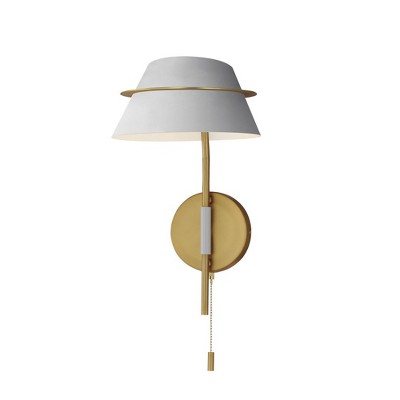 Maxim Lighting Lucas 1 - Light Wall Light in  Natural Aged Brass
