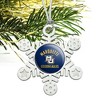 Marquette University Golden Eagles Metal Snowflake Christmas Tree Holiday Ornament - 2 of 3