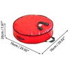 Unique Bargains Christmas Wreath Bag Storage Bag Storage Bins 1 Pc - 2 of 4