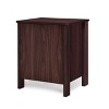 Christopher Knight Home Olimont Contemporary 2 Drawer Nightstand Walnut: Bedside Table with Storage - 4 of 4