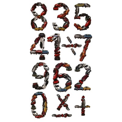 Slickblue Love Arithmetic Vinyl Wall Stickers - Removable Decals for Kids' Rooms, Living Room, and Office