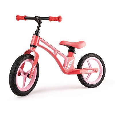 Hape New Explorer Lightweight Free Riding Balance Bike with Magnesium Frame and Adjustable Seat, for Kids Ages 3 to 5 Years, Flamingo Pink